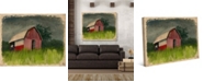Creative Gallery After the Storm Texas Barn 36" x 24" Canvas Wall Art Print